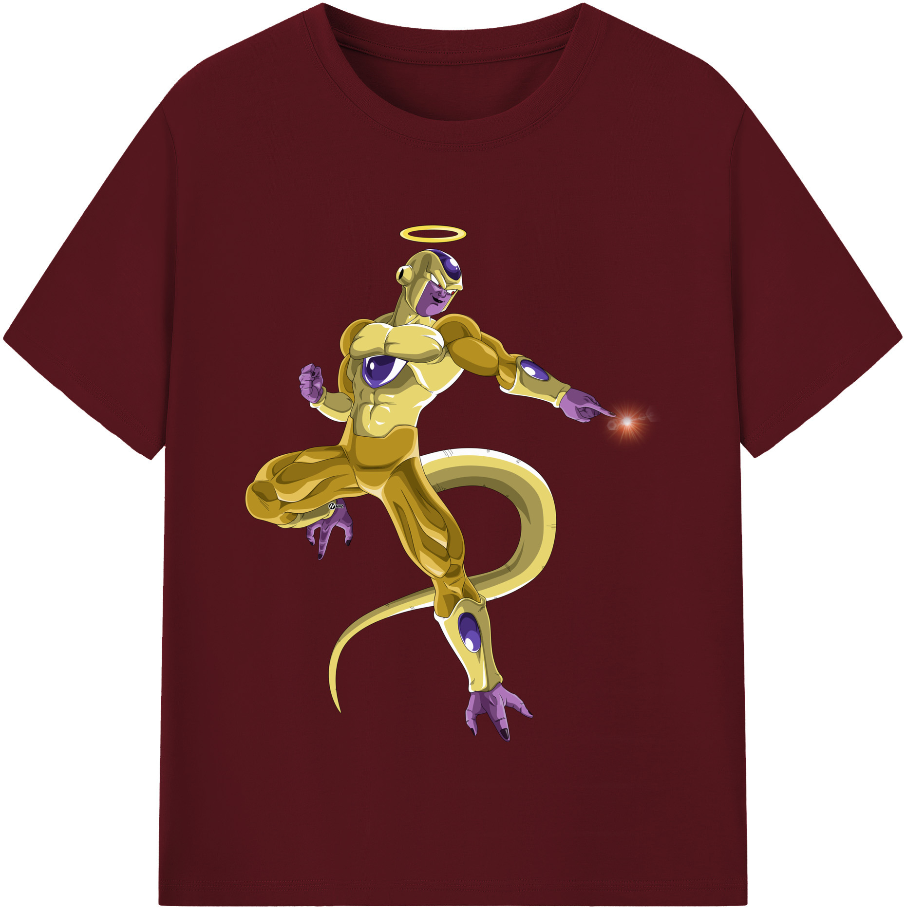 （画像用） ドラゴンボール フリーザ DRAGON BALL Frieza 綿100％半袖Tシャツ（フロントプリント）
